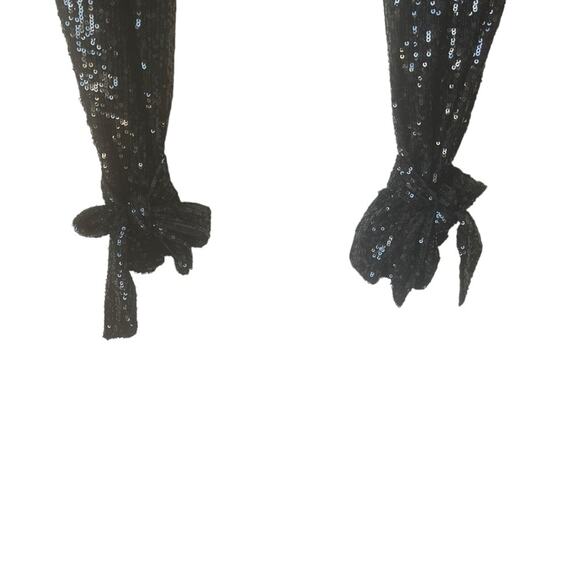 Jonathan Simkhai Sequin Joggers Mylah Size Large L - Picture 4 of 6